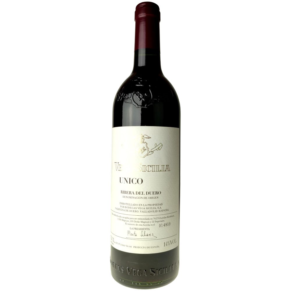Ribera del Duero Unico 2009 Bodegas Vega Sicillia